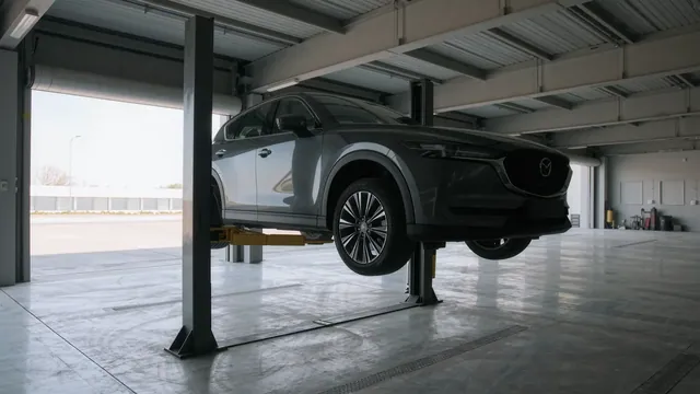 Symbolbild Fahrzeug und Werkstatt